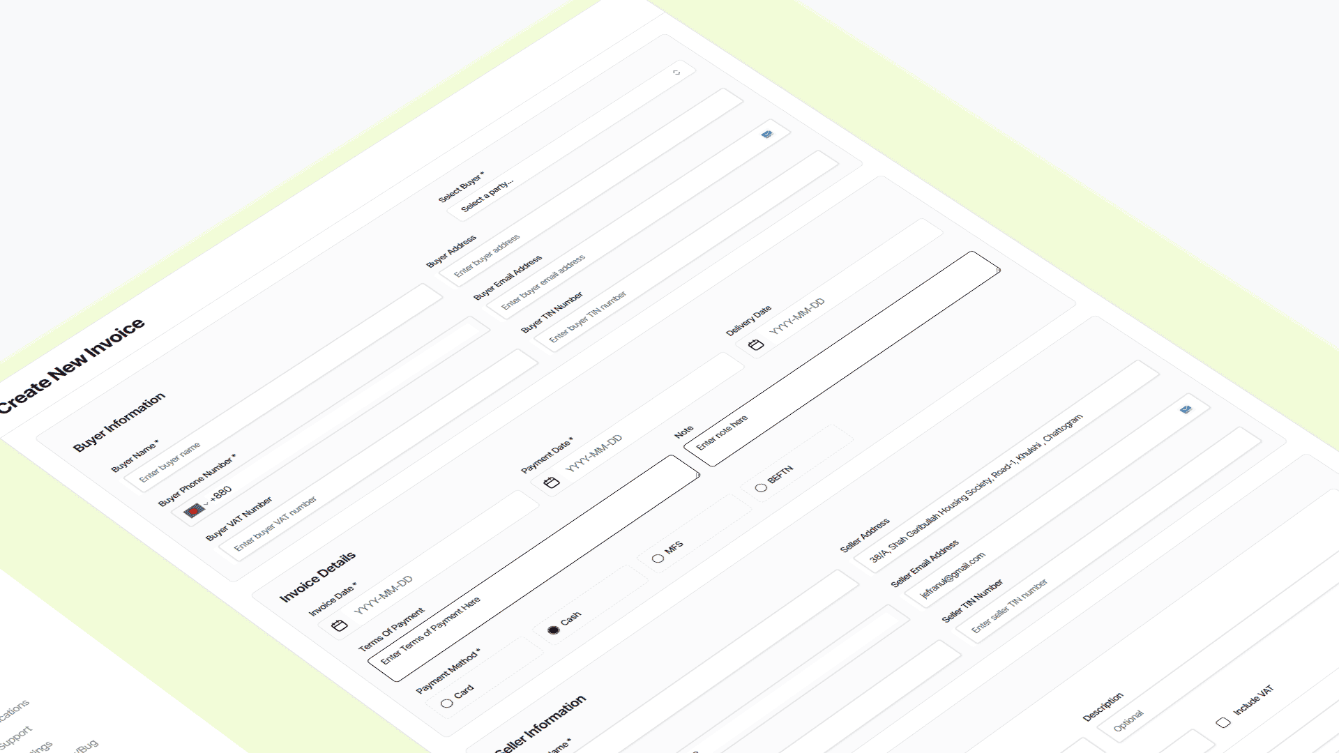 Professional Invoice Management